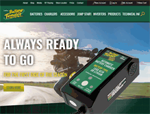 Tablet Screenshot of batterytender.com